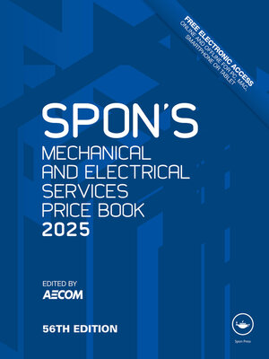cover image of Spon's Mechanical and Electrical Services Price Book 2025